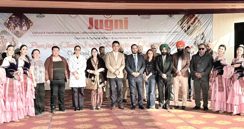 Lamrin Tech Skills University showcases colourful music and culture of Kazakhstan and India